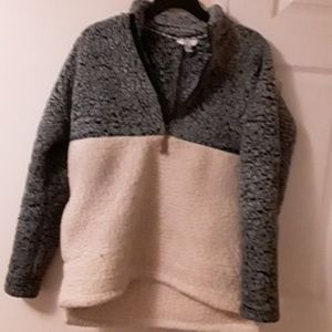 Sherpa sweater.